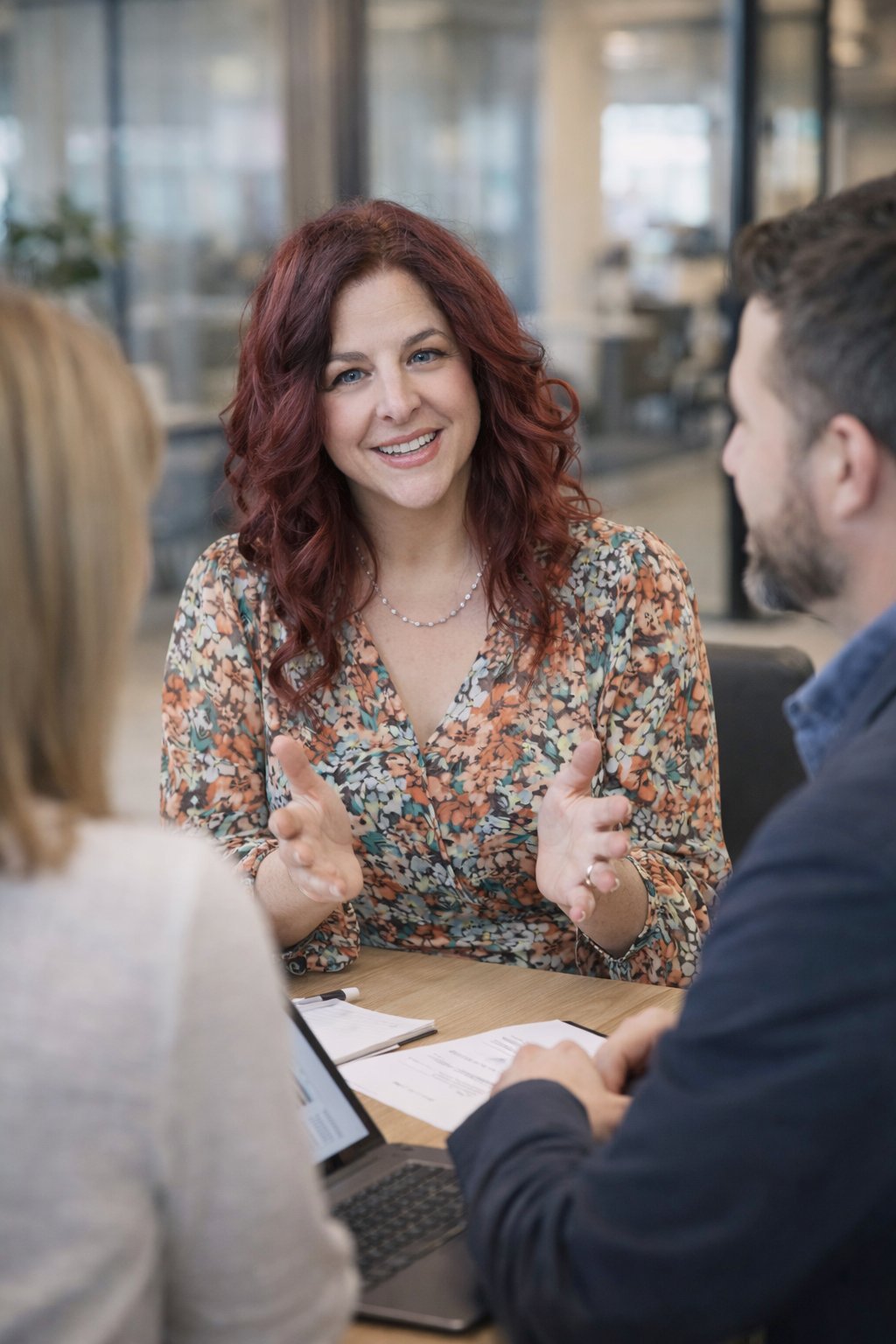 Brissa Ramos collaborating with clients